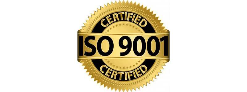 Certificado de Política de Qualidade ISO 9001