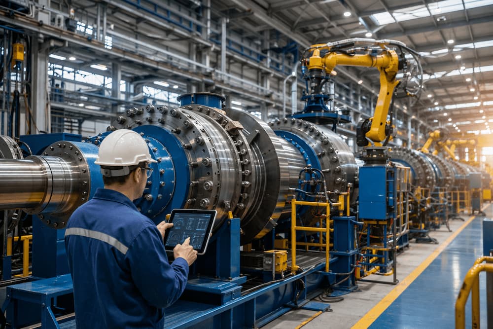 Principais tendências tecnológicas e de manutenção para equipamentos industriais de grande porte